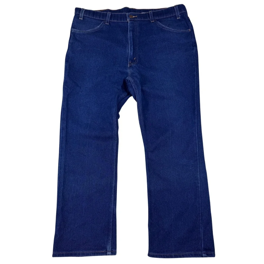 Vintage Levi's 547 Jeans Mens Straight Leg Dark Wash Size 38x28 Blue 90s Retro‎